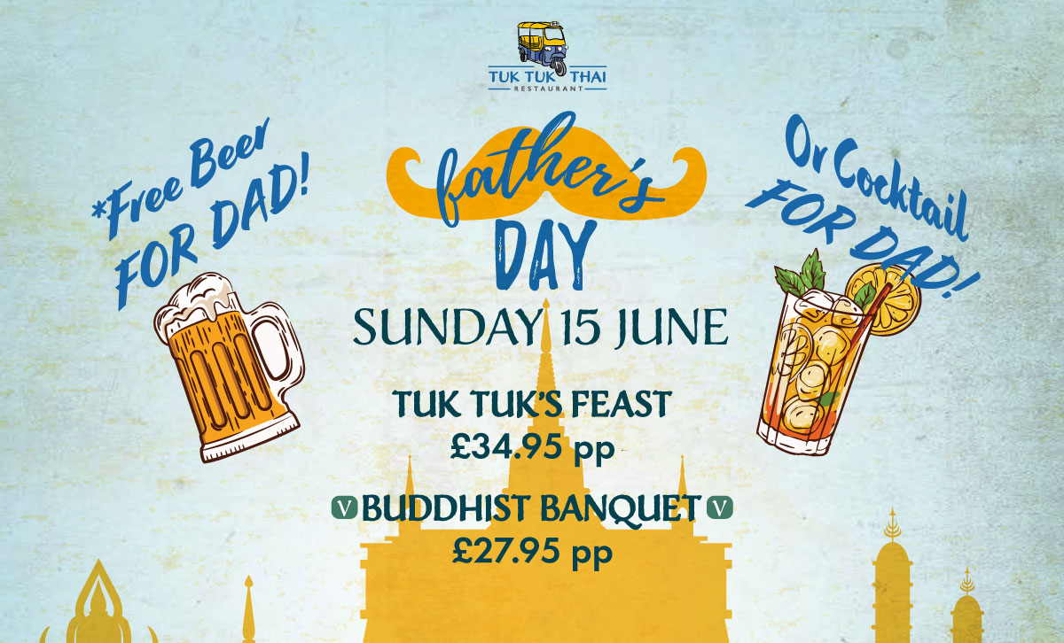 Father's Day at TukTuk Thai