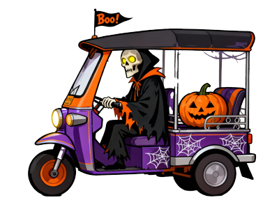Ghoul in TukTuk